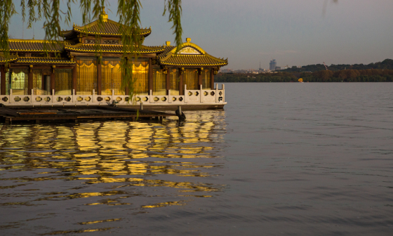 西湖风景图